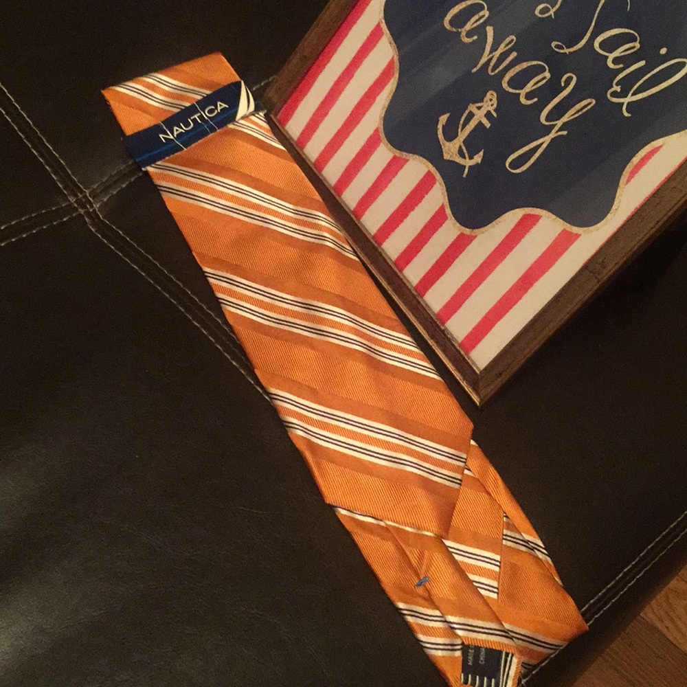 NWT NAUTICA Silk Necktie 👔